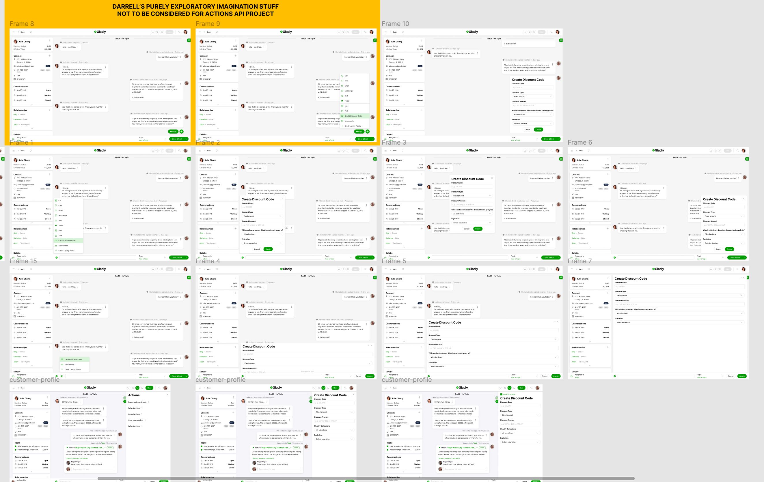 Darrell's broad explorations of the agent experience