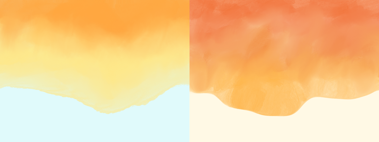 Screenshot of watercolor header.