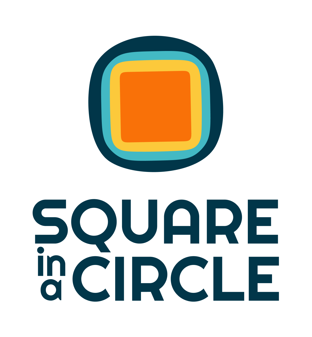 Square in a Circle vertical logo